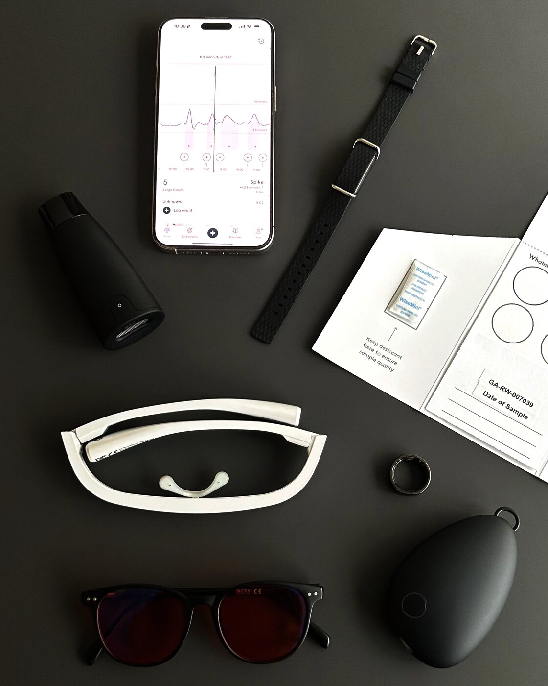 Precision health devices and biomarker testing
